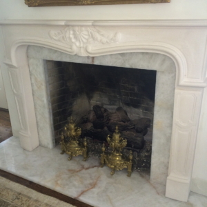 limestone fireplace mantel, quartzite fireplace surround